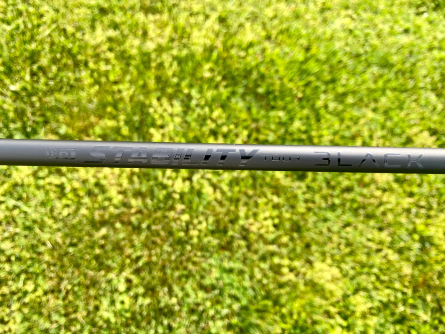 BGT Black Stability Tour Putter Shaft